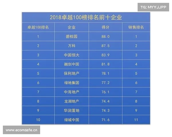 中国房地产卓越100榜单深度解读与行业趋势分析